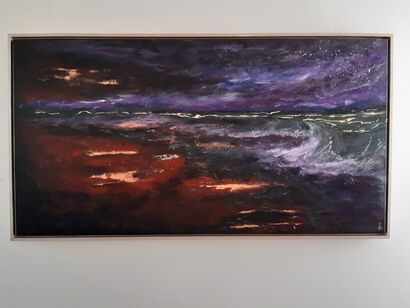 War on holy land - a Paint Artowrk by Evert   Esselink 